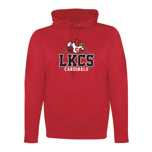 Lambton Kent Composite School Adult Game Day Fleece Hooded Sweatshirt