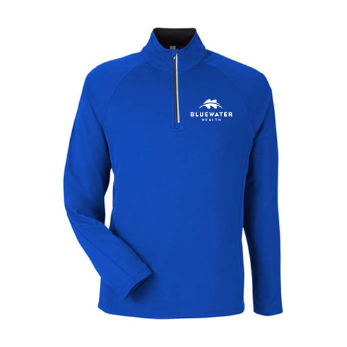 Bluewater Health Adult Origin Performance Pique Quarter-Zip Pullover