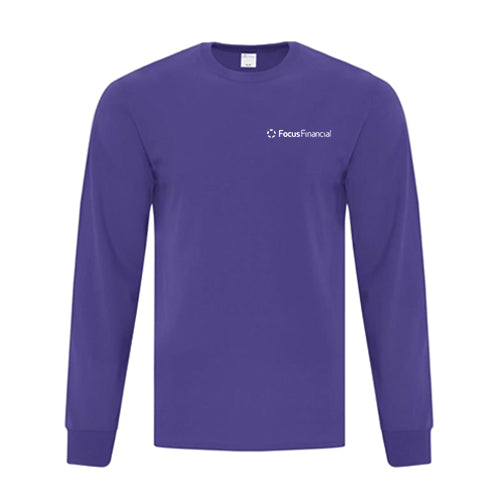 Focus Financial Adult Cotton Long Sleeve T-Shirt