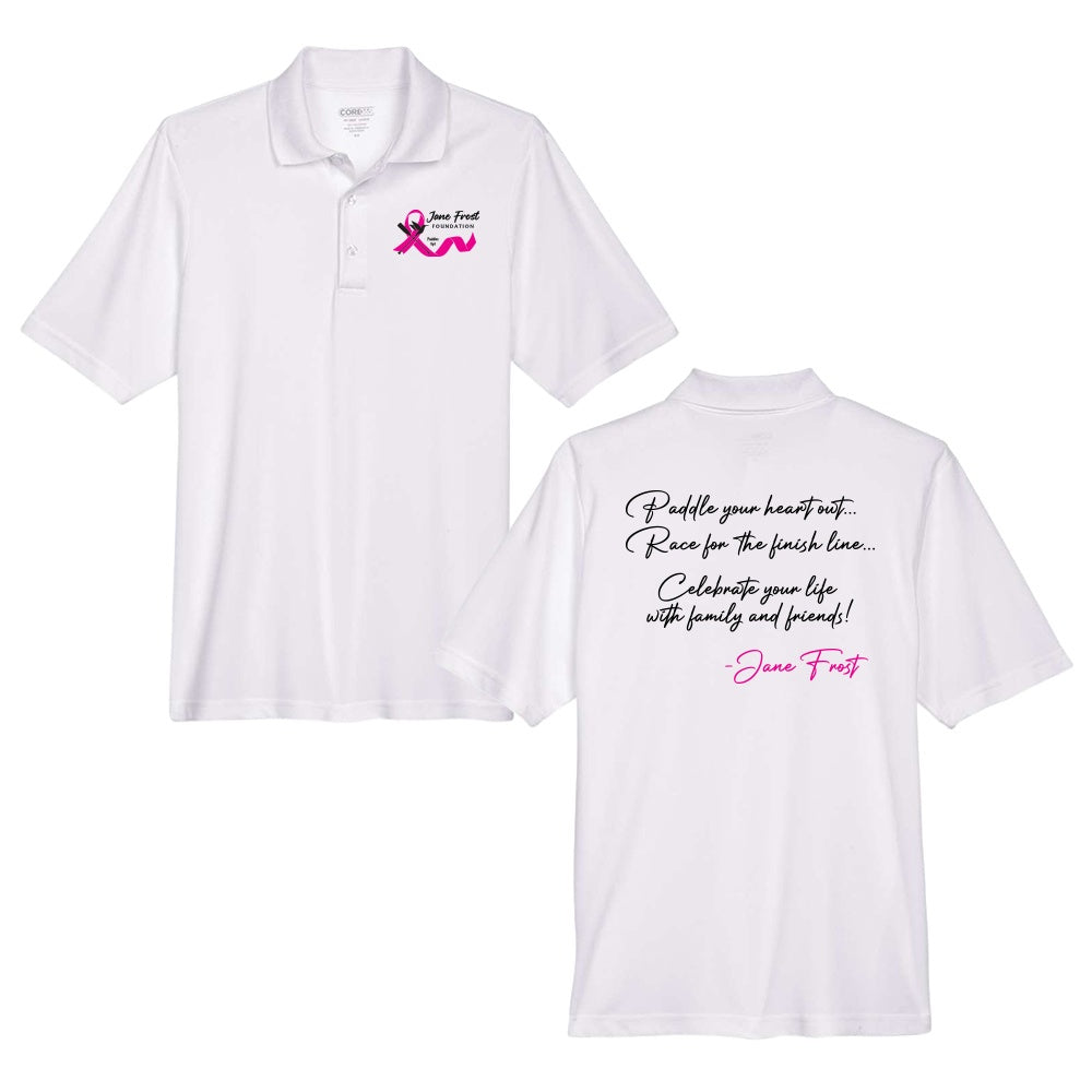 Jane Frost Foundation Adult Origin Performance Pique Polo