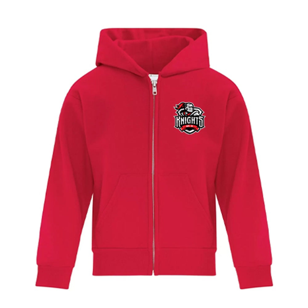 Queen Elizabeth II Petrolia Youth Everyday Fleece Full Zip Hooded Sweatshirt