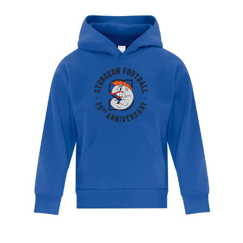 Sarnia Sturgeon 20th Anniversary Youth Everyday Fleece Hooded Sweatshirt