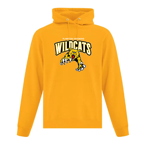 Plympton-Wyoming Adult Everyday Fleece Hooded Sweatshirt