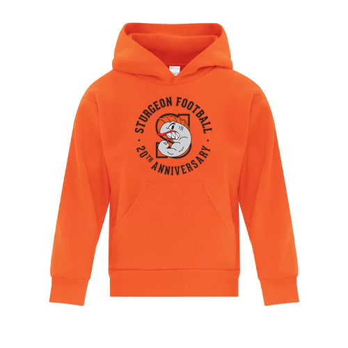 Sarnia Sturgeon 20th Anniversary Youth Everyday Fleece Hooded Sweatshirt