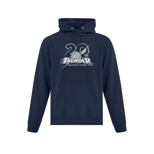 Twin Bridges Volleyball Adult Everyday Fleece Hooded Sweatshirt