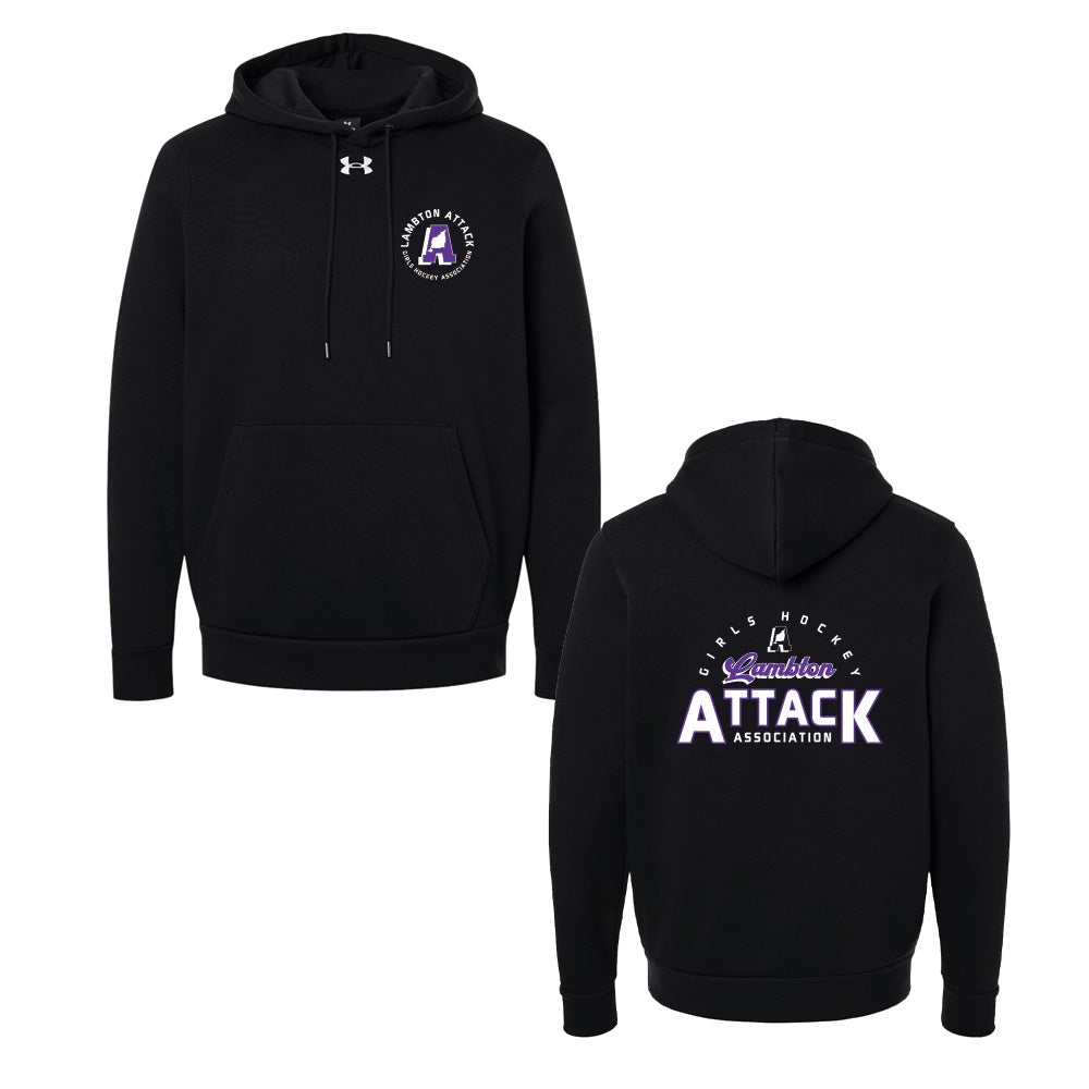 Lambton Attack Adult Under Armour Team Icon Fleece Hooded Sweatshirt