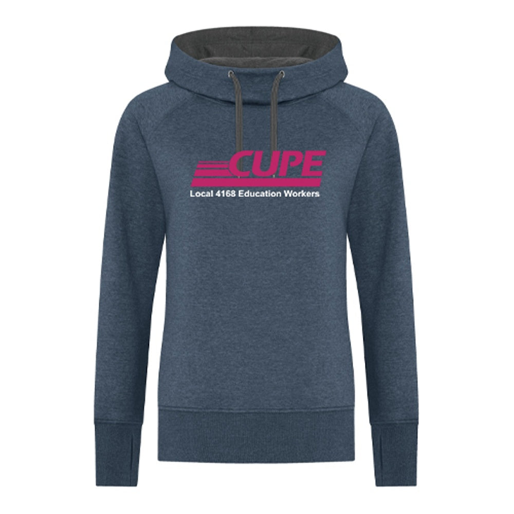 CUPE 4168 Ladies' EsActive Vintage Hooded Sweatshirt