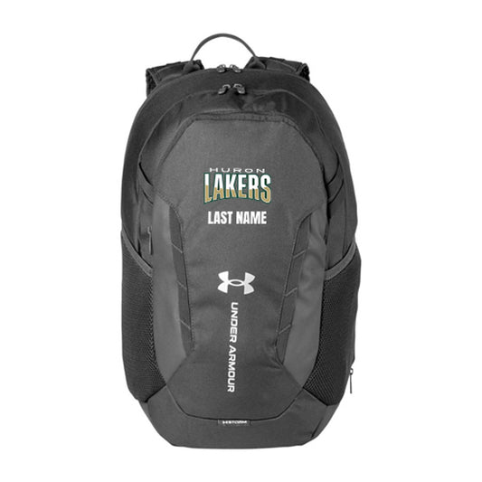 Huron Lakers Under Armour Hustle Backpack 6.0