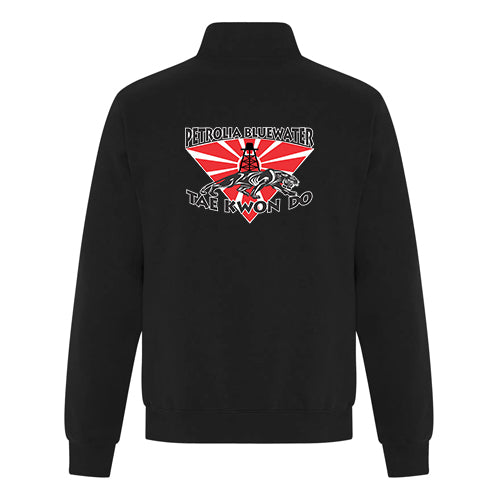 Petrolia Bluewater Tae Kwon Do Adult Fleece 1/4 Zip Sweatshirt