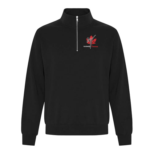 Petrolia Bluewater Tae Kwon Do Adult Fleece 1/4 Zip Sweatshirt