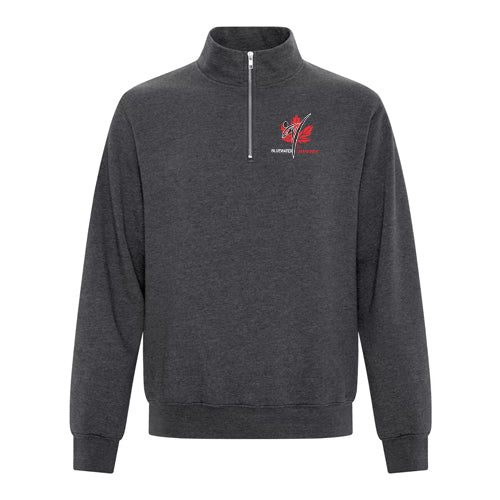 Petrolia Bluewater Tae Kwon Do Adult Fleece 1/4 Zip Sweatshirt