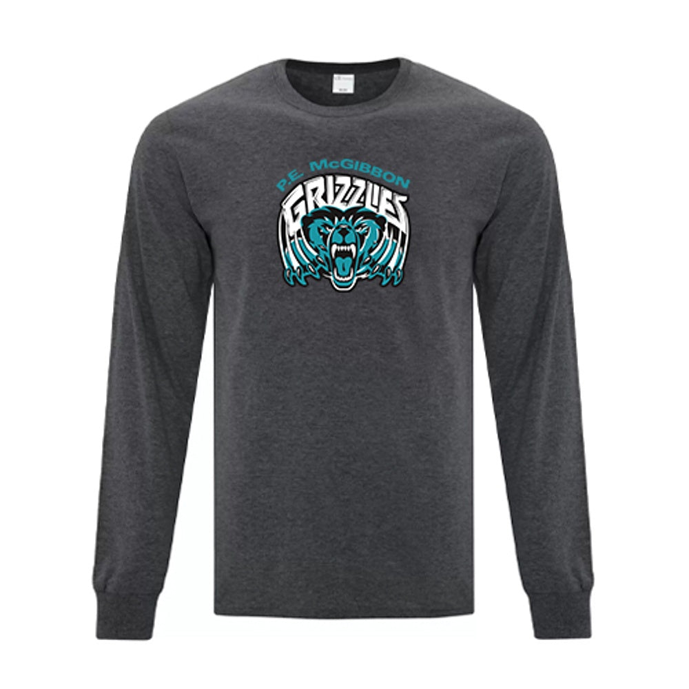 PE McGibbon Adult Everyday Cotton Long Sleeve T-Shirt