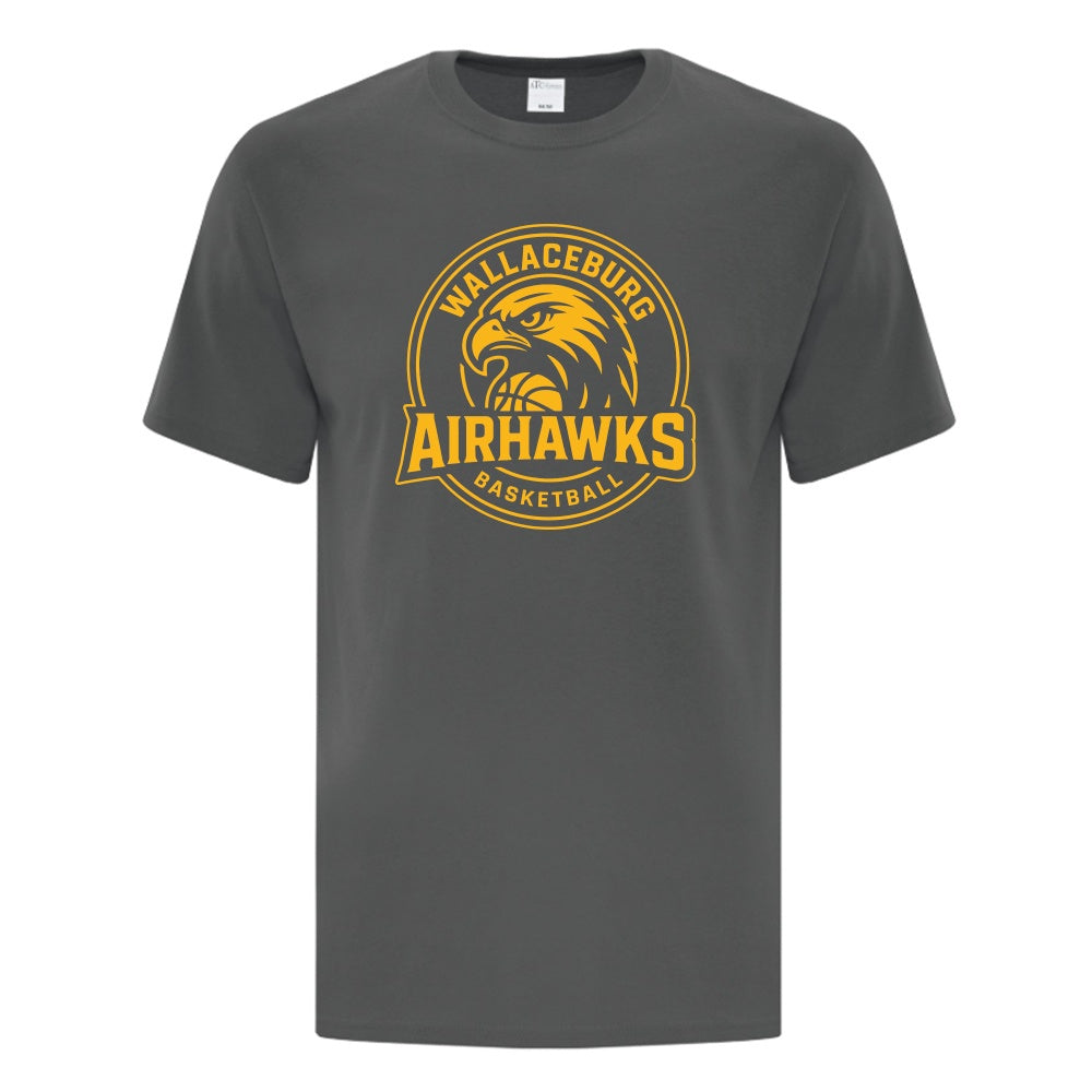 Wallaceburg Airhawks Adult Everyday Cotton T-Shirt