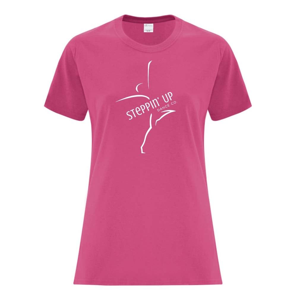 Steppin' Up Dance Ladies' Cotton T-Shirt