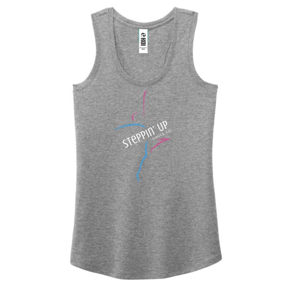 Steppin' Up Dance Ladies' Triblend Racerback Tank