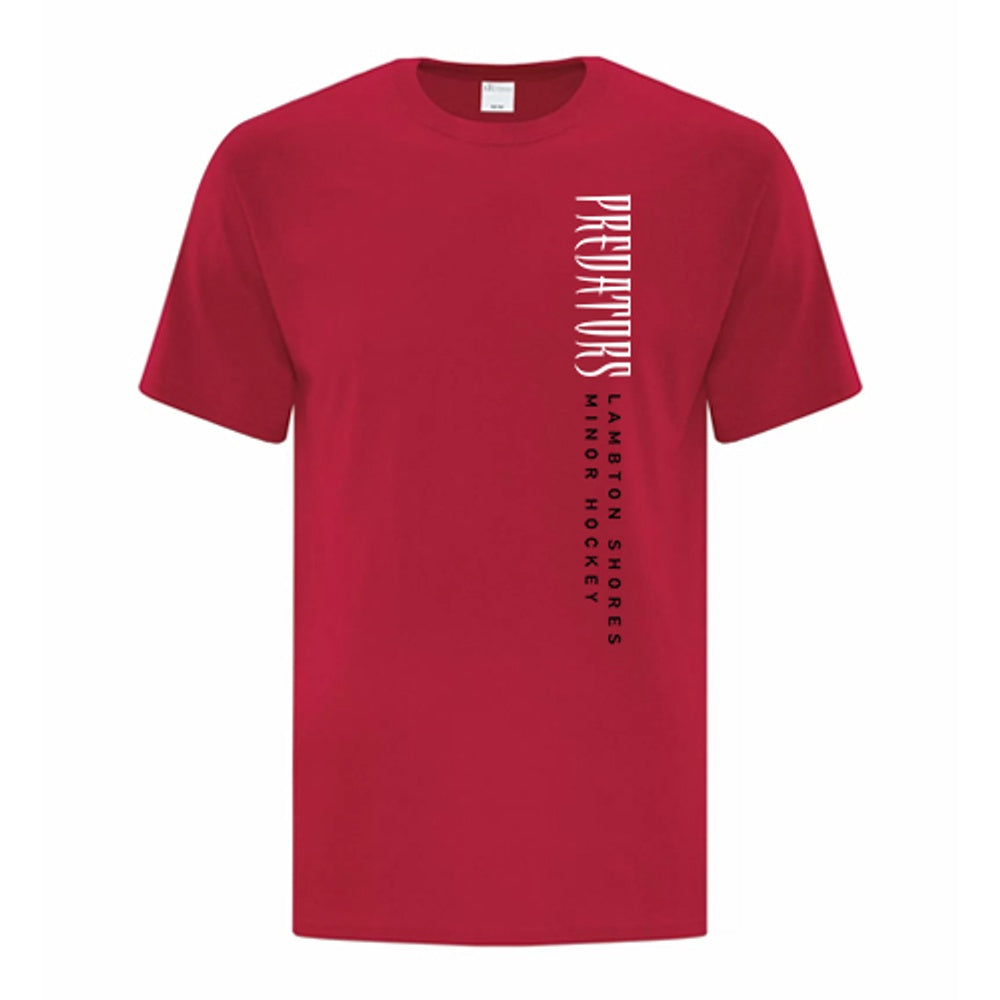 Lambton Shores Predators Adult Everyday Cotton T-Shirt