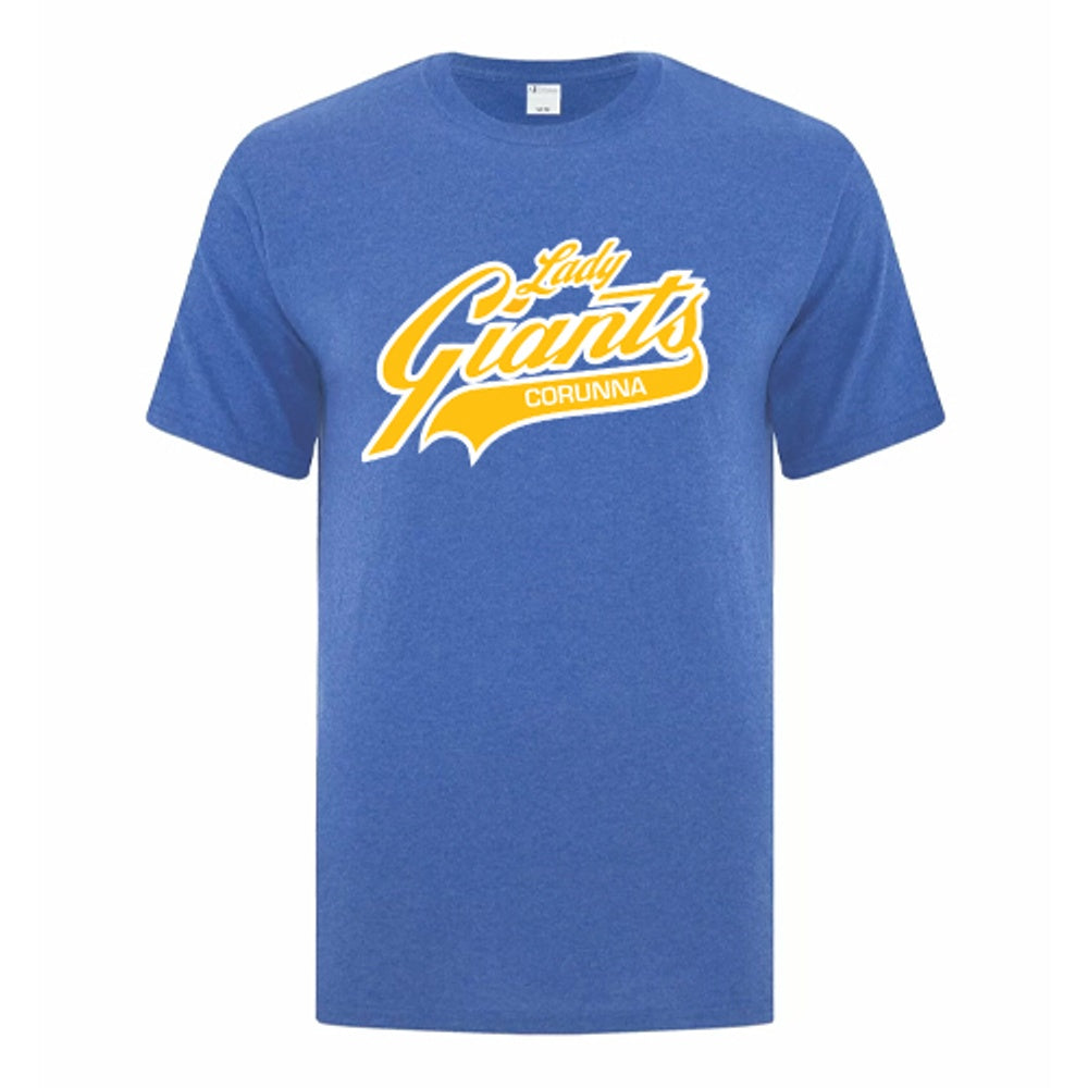 Corunna Lady Giants Youth Everyday Cotton T-Shirt