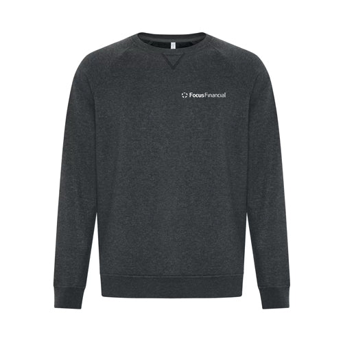 Focus Financial Adult EsActive Vintage Crewneck Sweatshirt