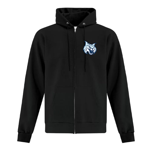 Bosanquet Staff Adult Everyday Full Zip Hooded Sweatshirt
