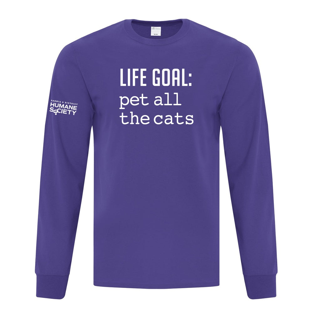Sarnia Humane Society Adult Everyday Cotton Long Sleeve T-Shirt