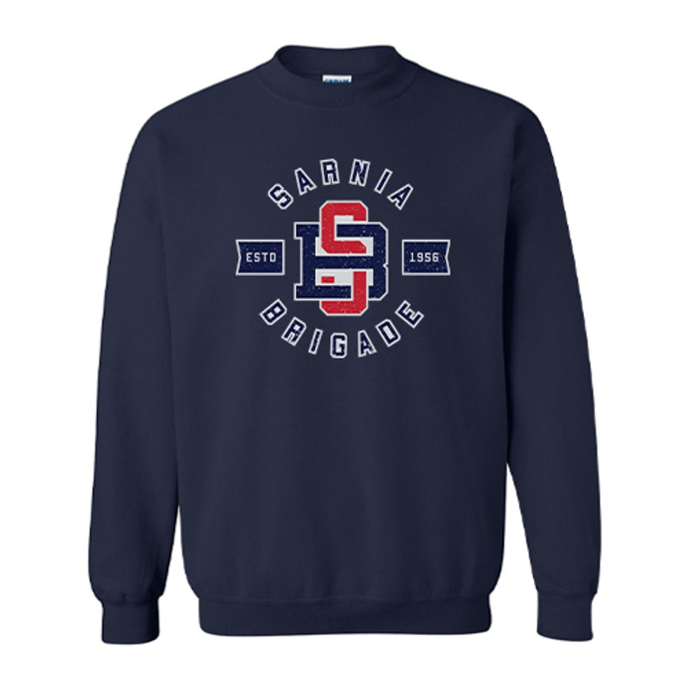 Sarnia Brigade Adult Crewneck Sweatshirt