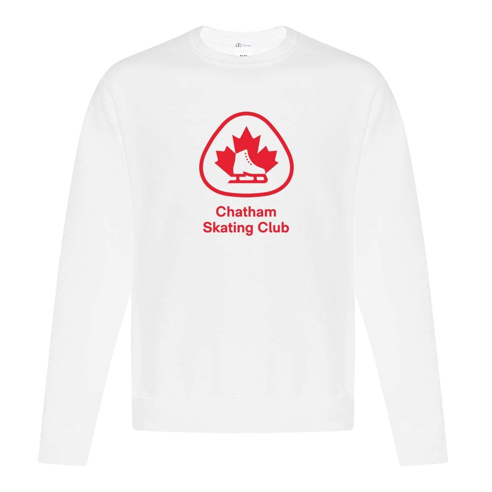 Chatham Skating Club Adult Fleece Crewneck Sweatshirt