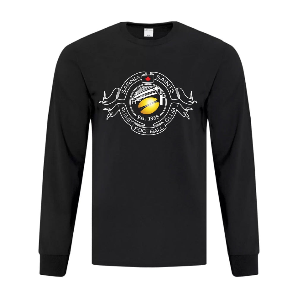 Sarnia Saints Youth Everyday Cotton Long Sleeve Tee