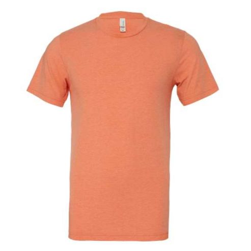 UNISEX BELLA + CANVAS HEATHER CVC T-SHIRT