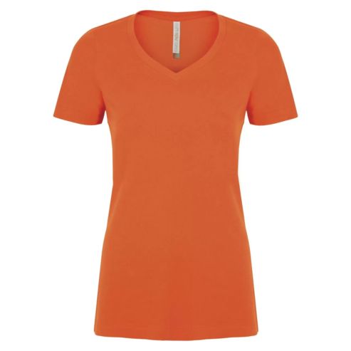 ATC EUROSPUN LADIES RING SPUN V-NECK T-SHIRT