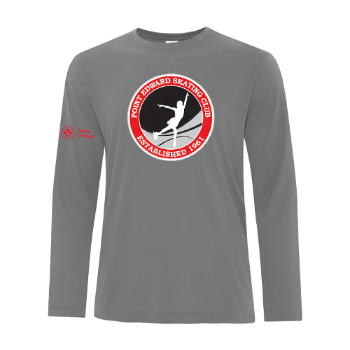 Point Edward Skating Adult Pro Spun Long Sleeve T-Shirt