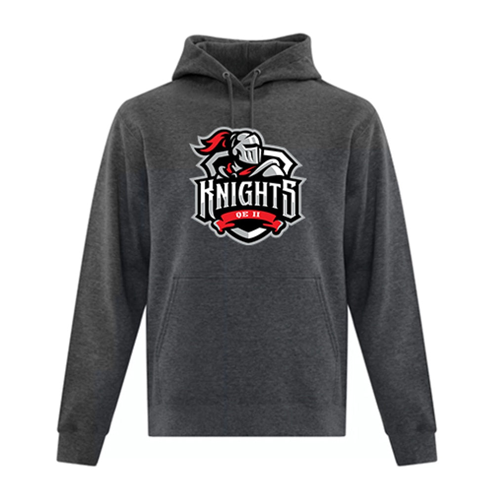 Queen Elizabeth II Petrolia Adult Everyday Fleece Hooded Sweatshirt