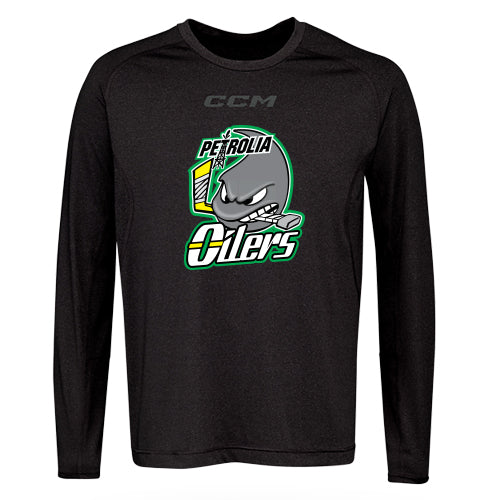 Petrolia Minor Hockey Adult CCM Long Sleeve Training Tee