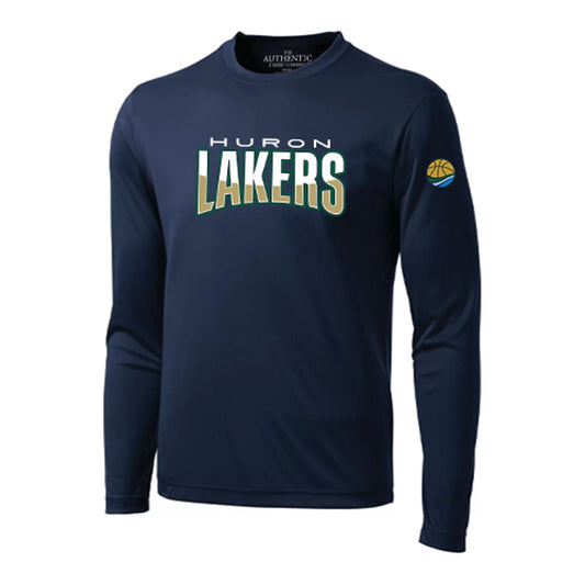 Huron Lakers Adult Pro Team Long Sleeve T-Shirt