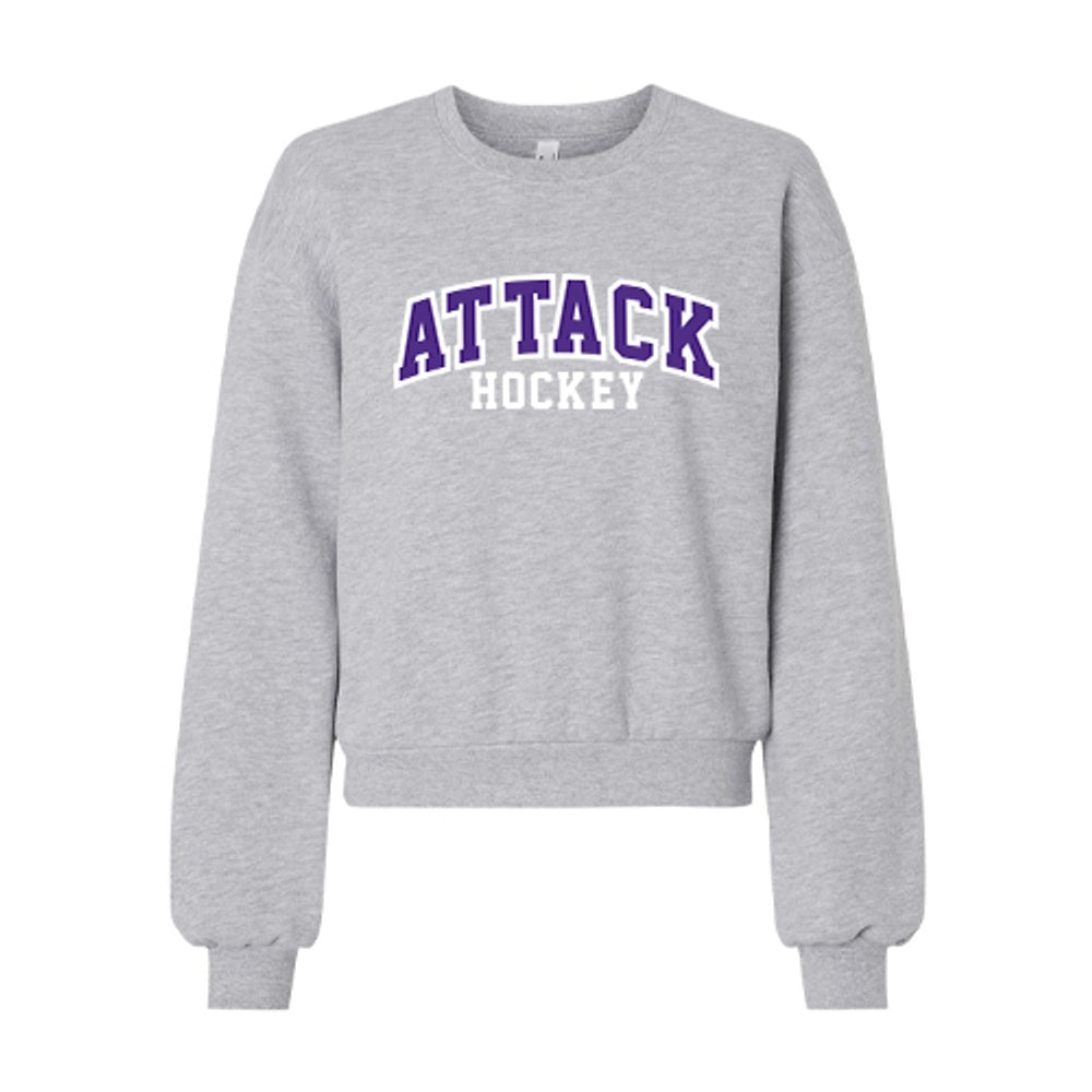 Lambton Attack Ladies' American Apparel ReFlex Fleece Crewneck Sweatshirt