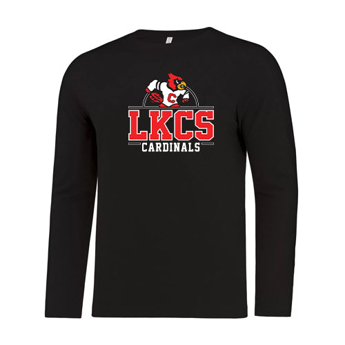 Lambton Kent Composite School Adult Eurospun Ring Spun Long Sleeve T-Shirt