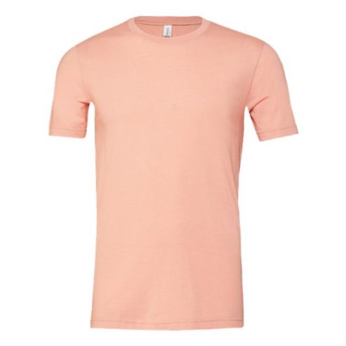 UNISEX BELLA + CANVAS HEATHER CVC T-SHIRT
