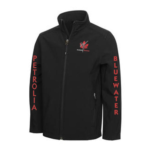 Petrolia Bluewater Tae Kwon Do Youth Water Repellent Soft Shell Jacket