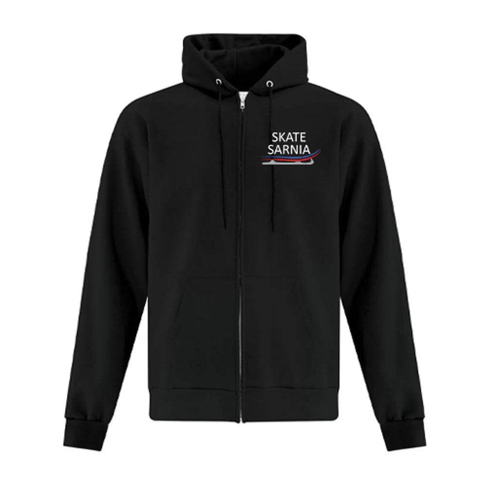 Skate Sarnia Adult Everyday Fleece Full Zip Hooded Sweatshirt