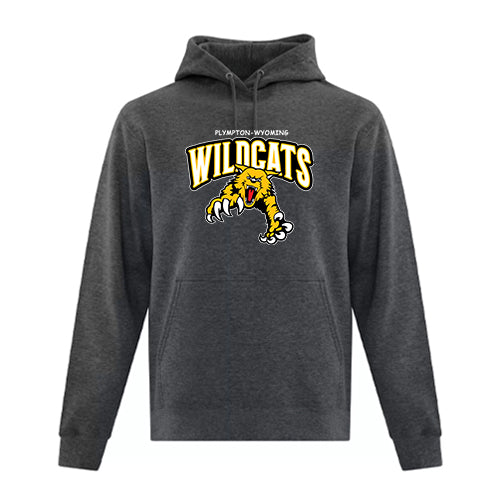 Plympton-Wyoming Adult Everyday Fleece Hooded Sweatshirt