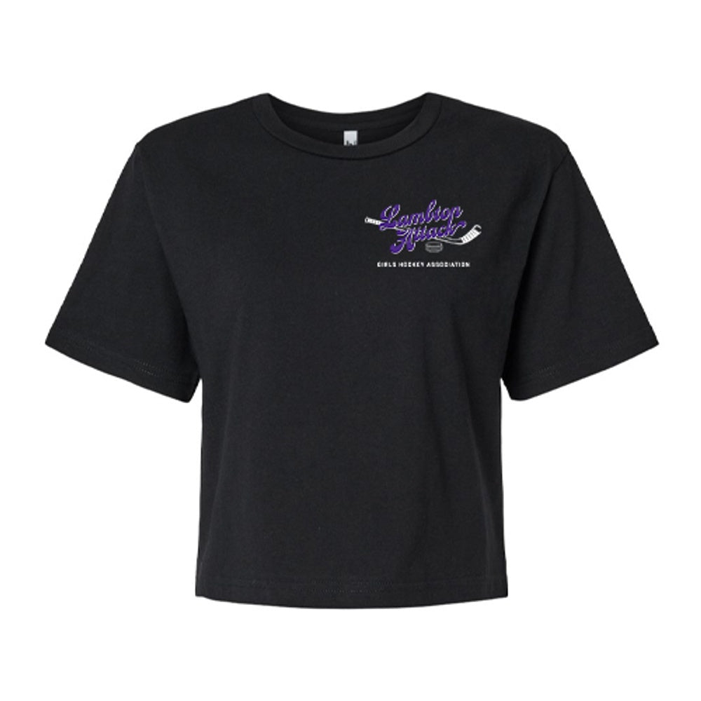 Lambton Attack Ladies' American Apparel Fine Jersey Boxy Tee