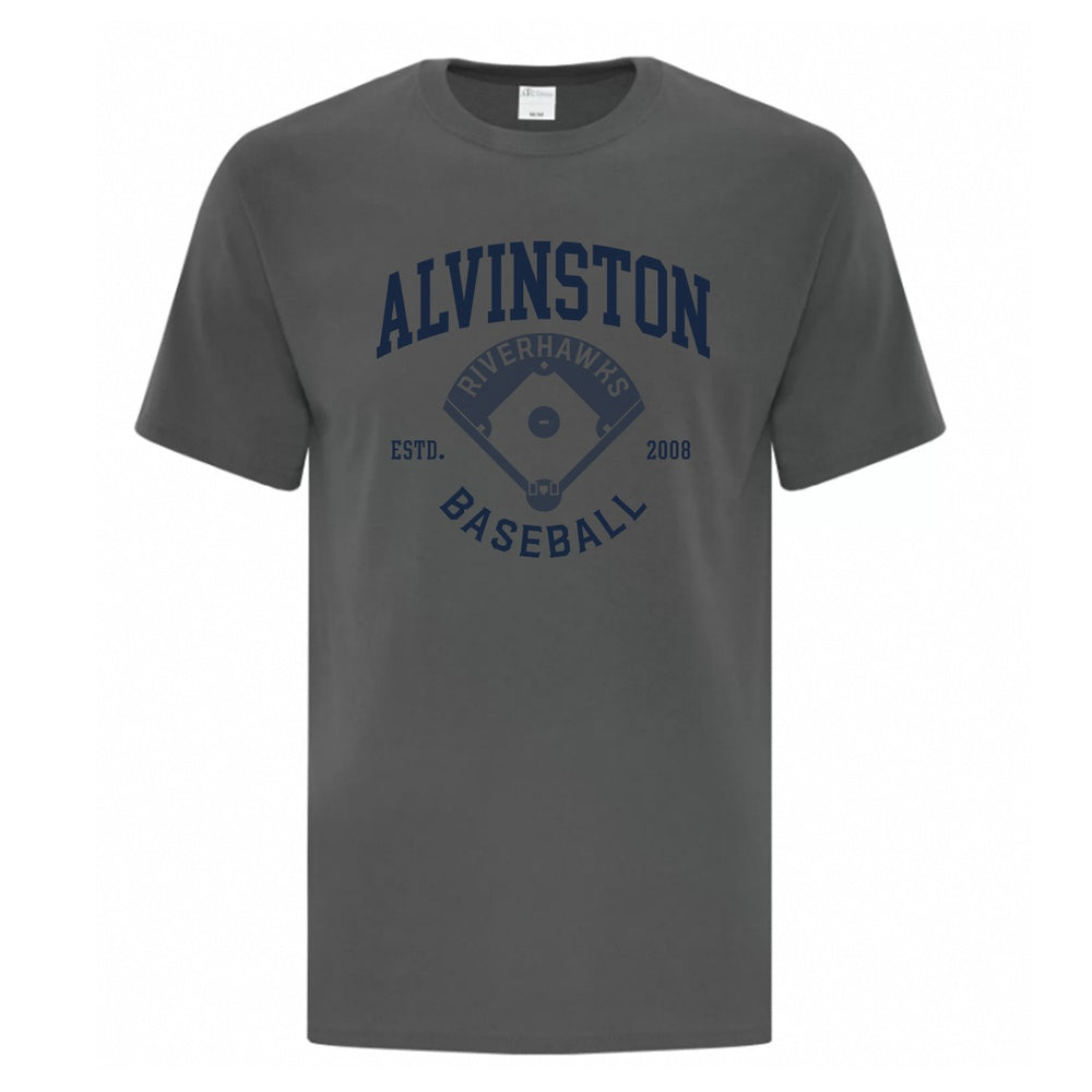 Alvinston Riverhawks Adult Everyday Cotton T-Shirt