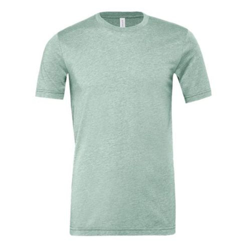 UNISEX BELLA + CANVAS HEATHER CVC T-SHIRT