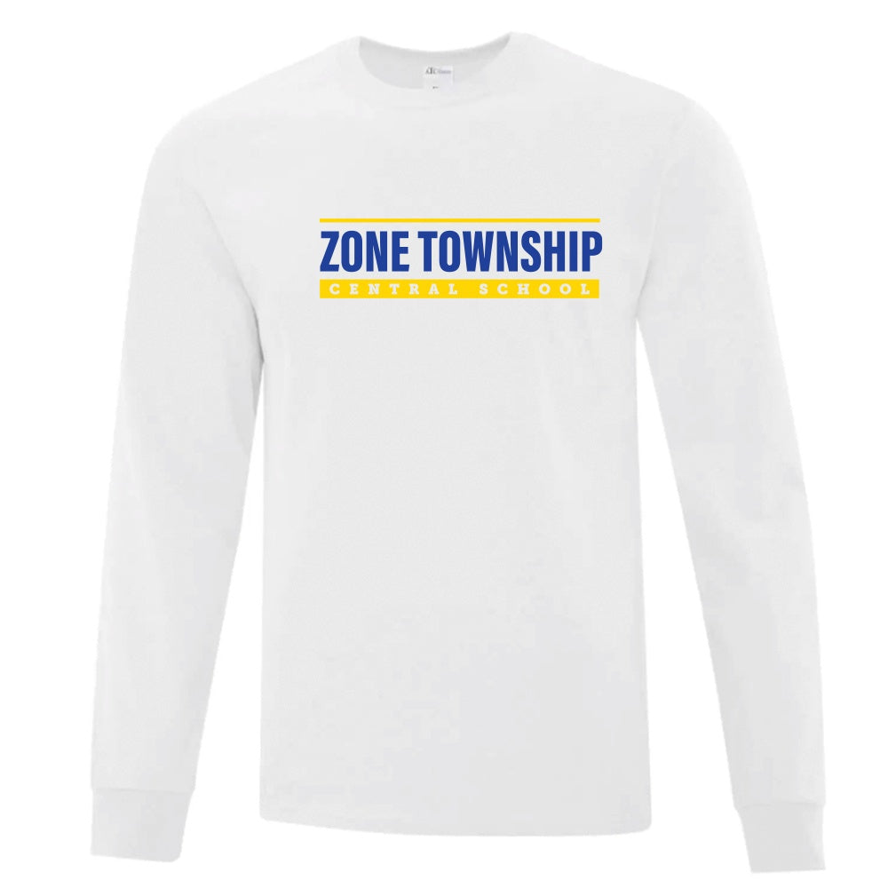Zone Township Adult Everyday Cotton Long Sleeve T-Shirt
