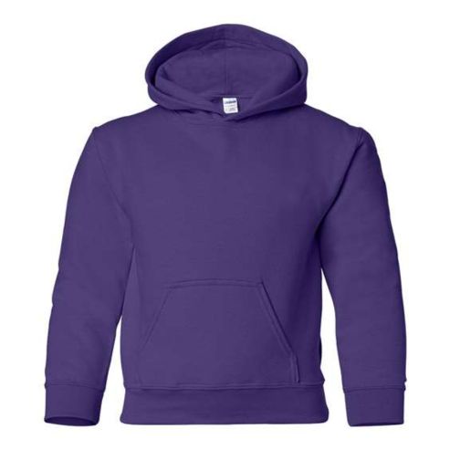 GILDAN HEAVY BLEND 50/50 YOUTH HOODED SWEATSHIRT