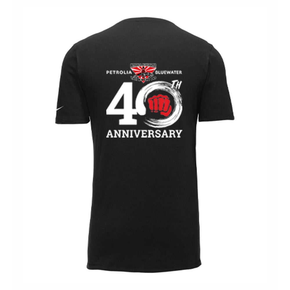 Petrolia Bluewater Tae Kwon Do Anniversary Adult Nike Dri-FIT Cotton/Poly Tee