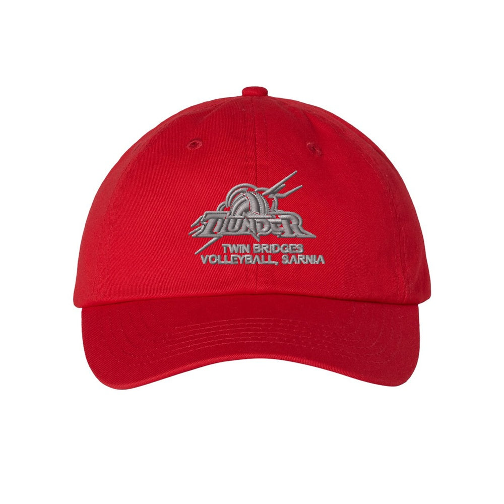 Twin Bridges Volleyball Youth Small Fit Bio-Washed Dad Hat