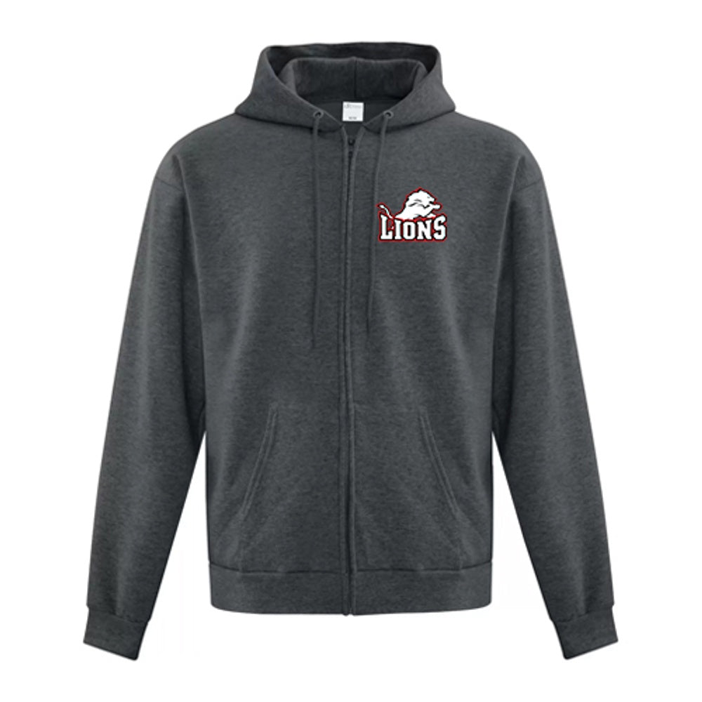 Victor Lauriston Adult Everyday Fleece Full Zip Hooded Sweatshirt