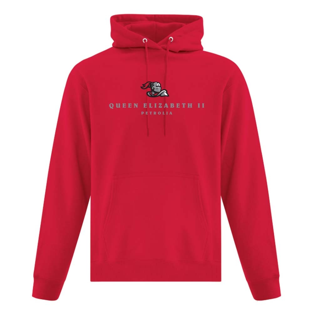 Queen Elizabeth II Petrolia Adult Fleece Hooded Sweatshirt