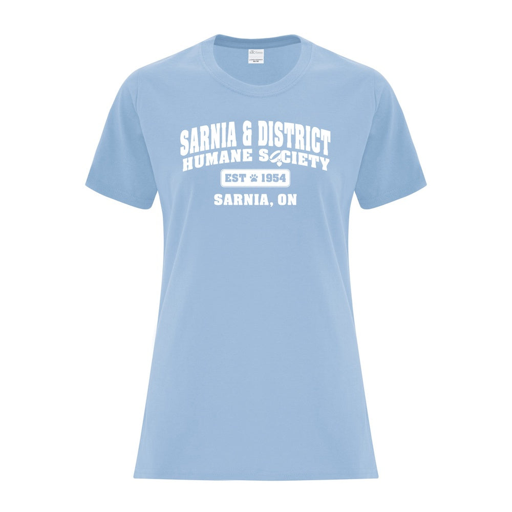Sarnia Humane Society Ladies' Everyday Cotton T-Shirt