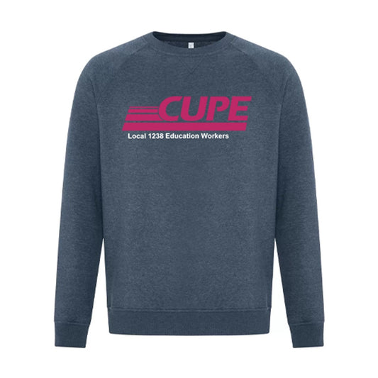 CUPE 1238 Adult EsActive Vintage Crewneck Sweatshirt